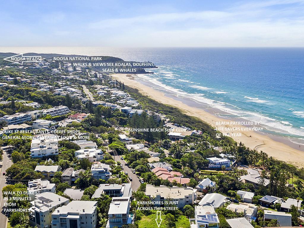 Parkshores Sunshine Beach Noosa Holiday Apartments Kültér fotó